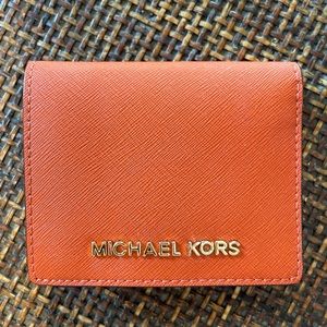 Michael Kors Mercer Carryall Card Case Wallet